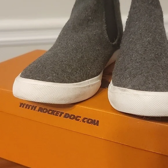 Rocket Dog Cabinjo in Charcoal 10M Women Cabin Joshua Fabric - Picture 10 of 16